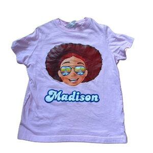 Jessie Toy Story Madison Kids Pink Graphic T-Shirt Sz 5/6